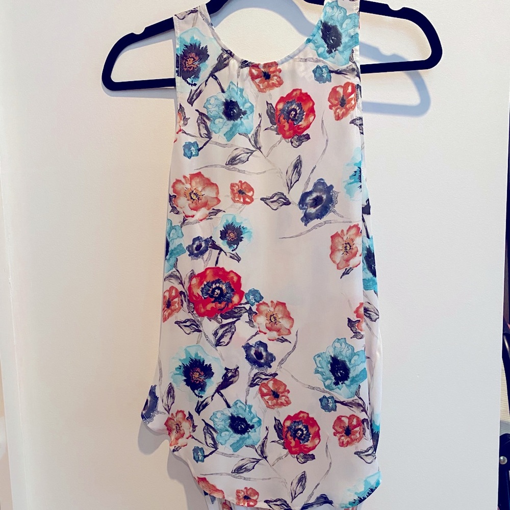 Haute Hippie Floral Blouse
